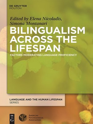 cover image of Bilingualism Across the Lifespan